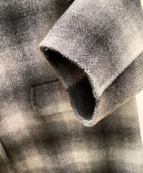 Spick and Span（スピック＆スパン）Spick and Span (スピック＆スパン) ウールミックスリバージャケット グレー サイズ:３８の古着・服飾アイテム