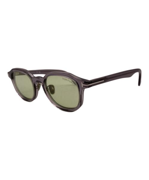 TOM FORD（トムフォード）TOM FORD (トムフォード) ウェリントン型 セルフレーム フルリム クリングスタイプ サングラス Shiny Gray サイズ:SIZE 50□21 145の古着・服飾アイテム