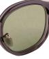 中古・古着 TOM FORD (トムフォード) ウェリントン型 セルフレーム フルリム クリングスタイプ サングラス Shiny Gray サイズ:SIZE 50□21 145：30000円