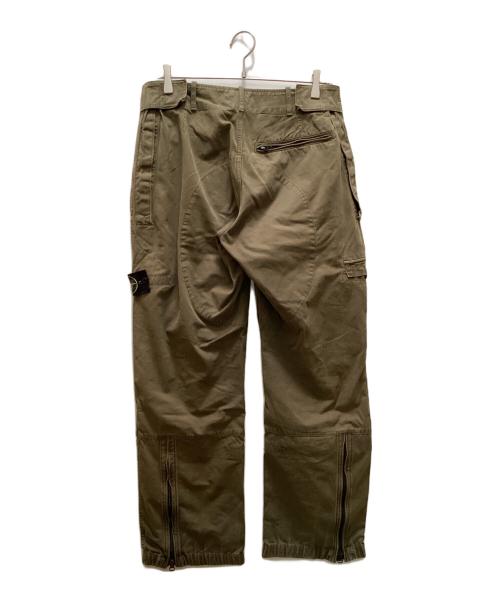 STONE ISLAND（ストーンアイランド）STONE ISLAND (ストーンアイランド) パラシュートパンツ グリーン サイズ:５０の古着・服飾アイテム