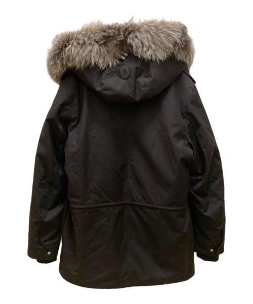 mackage（マッカージュ）mackage (マッカージュ) フォックスファーフルジップコート ブラック サイズ:40の古着・服飾アイテム