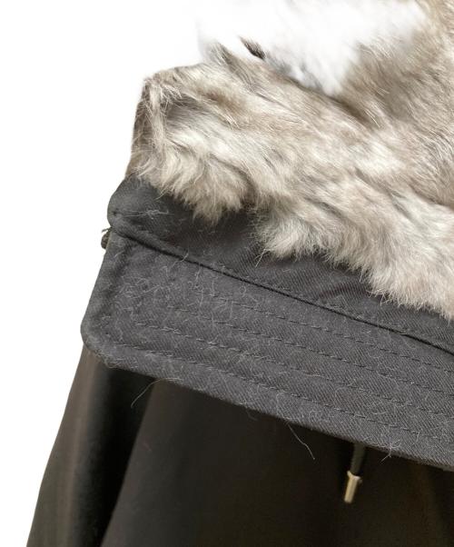 mackage（マッカージュ）mackage (マッカージュ) フォックスファーフルジップコート ブラック サイズ:40の古着・服飾アイテム