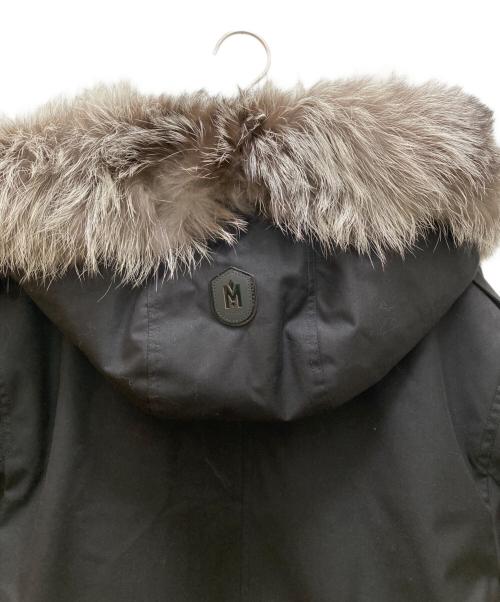 mackage（マッカージュ）mackage (マッカージュ) フォックスファーフルジップコート ブラック サイズ:40の古着・服飾アイテム