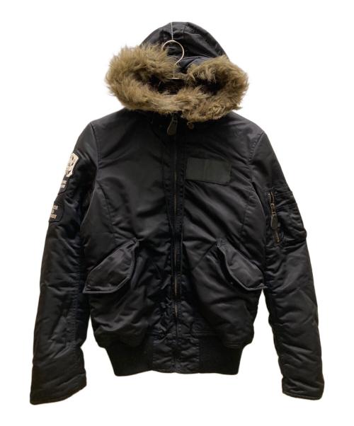 Hysteric Glamour（ヒステリックグラマー）Hysteric Glamour (ヒステリックグラマー) ミリタリージャケット ブラック サイズ:freeの古着・服飾アイテム