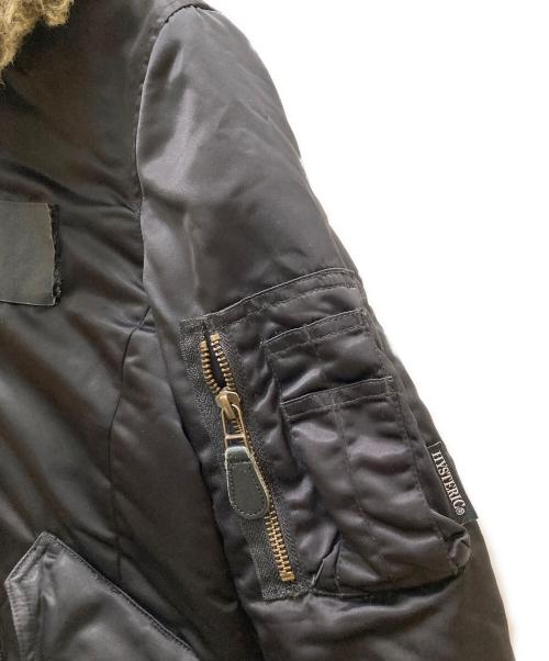 Hysteric Glamour（ヒステリックグラマー）Hysteric Glamour (ヒステリックグラマー) ミリタリージャケット ブラック サイズ:freeの古着・服飾アイテム