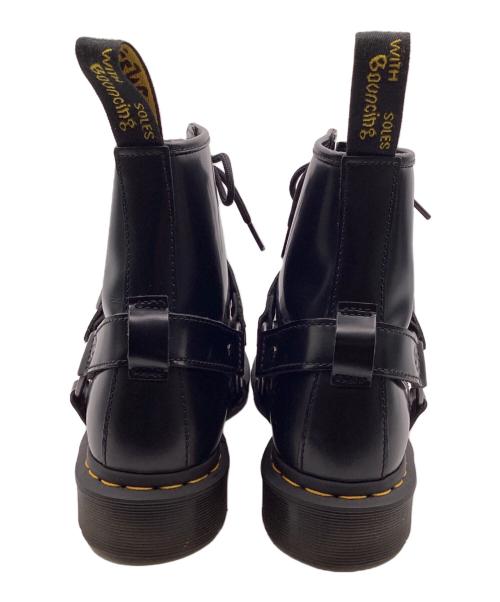Dr.Martens（ドクターマーチン）Dr.Martens (ドクターマーチン) ハーネス 8ホールレースアップブーツ ブラック サイズ:uk7の古着・服飾アイテム