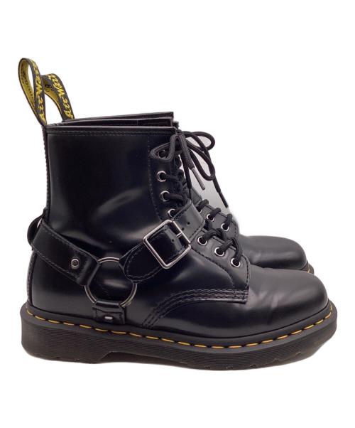 Dr.Martens（ドクターマーチン）Dr.Martens (ドクターマーチン) ハーネス 8ホールレースアップブーツ ブラック サイズ:uk7の古着・服飾アイテム