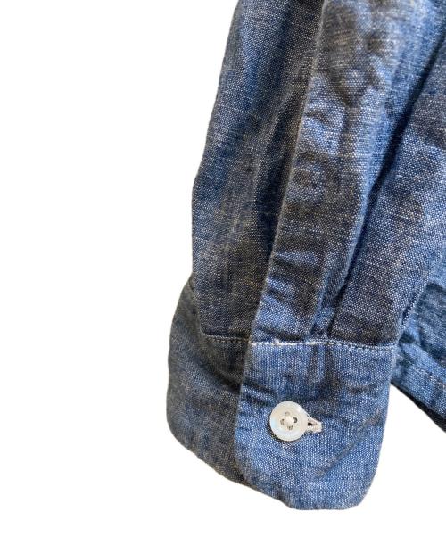 Needles（ニードルズ）Needles (ニードルズ) 刺繍デザインシャンブレーオープンカラーシャツ インディゴ サイズ:Sの古着・服飾アイテム