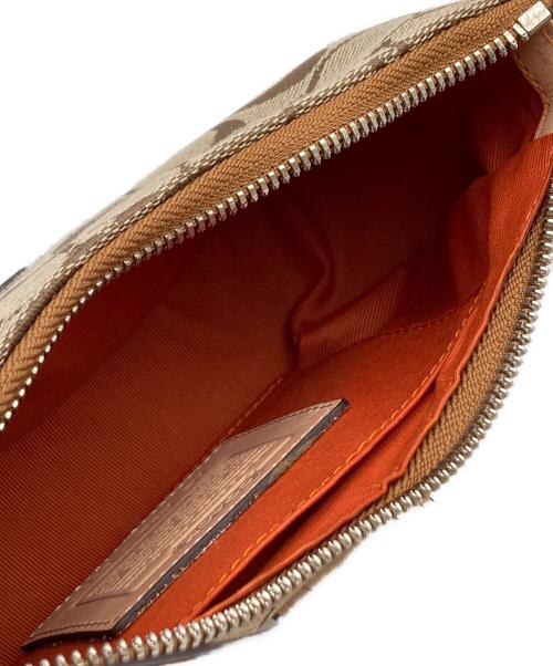 COACH（コーチ）COACH (コーチ) シグネチャーミニワンショルダーバッグ ベージュの古着・服飾アイテム