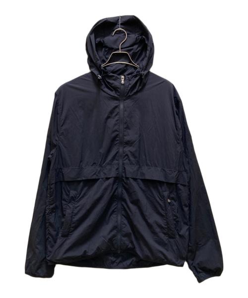 Pyrenex（ピレネックス）Pyrenex (ピレネックス) ナイロンフーデッドジャケット ネイビー サイズ:Lの古着・服飾アイテム