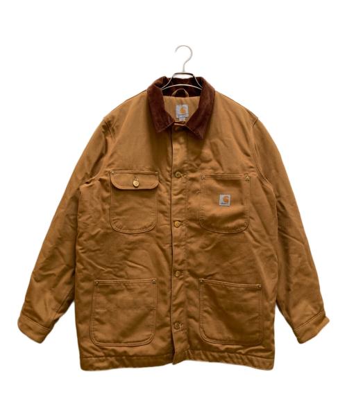 CarHartt（カーハート）CarHartt (カーハート) ダックチョアコート ブラウン サイズ:Mの古着・服飾アイテム