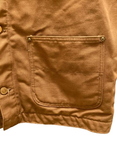 CarHartt（カーハート）CarHartt (カーハート) ダックチョアコート ブラウン サイズ:Mの古着・服飾アイテム