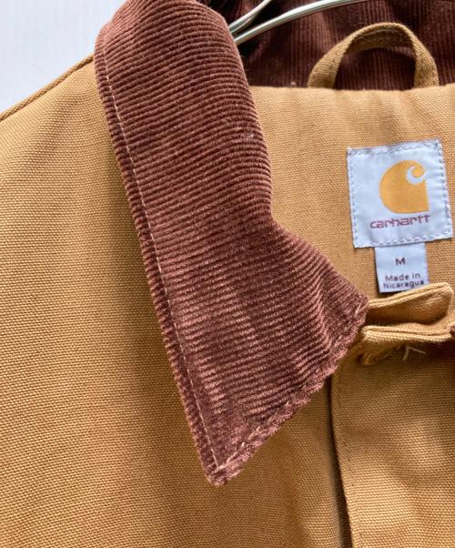 CarHartt（カーハート）CarHartt (カーハート) ダックチョアコート ブラウン サイズ:Mの古着・服飾アイテム