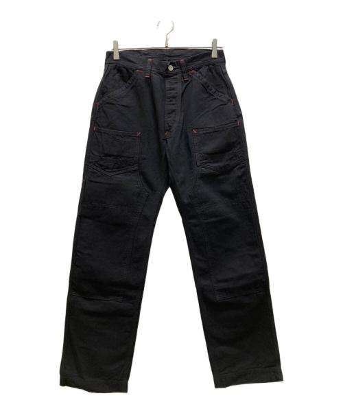 freewheelers（フリーホイーラーズ）freewheelers (フリーホイーラーズ) デリックマンオーバーオール ブラック サイズ: 30×32 未使用品の古着・服飾アイテム