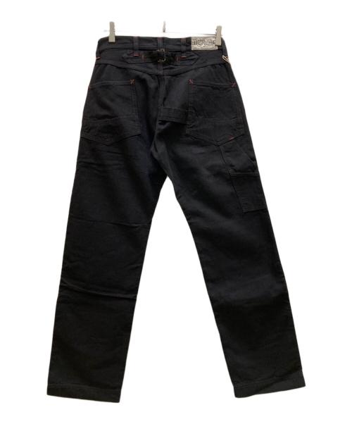 freewheelers（フリーホイーラーズ）freewheelers (フリーホイーラーズ) デリックマンオーバーオール ブラック サイズ: 30×32 未使用品の古着・服飾アイテム