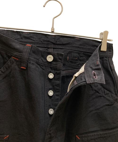 freewheelers（フリーホイーラーズ）freewheelers (フリーホイーラーズ) デリックマンオーバーオール ブラック サイズ: 30×32 未使用品の古着・服飾アイテム