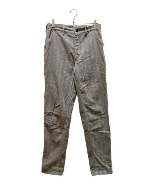 freewheelers（フリーホイーラーズ）freewheelers (フリーホイーラーズ) フィアレスワークパンツ グレー×ブラウン サイズ:30×32の古着・服飾アイテム