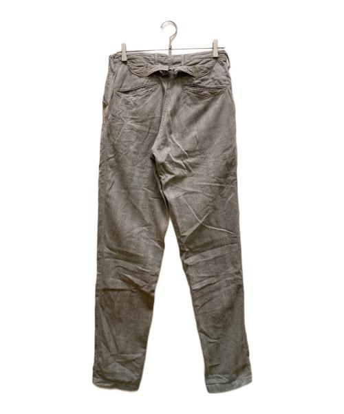 freewheelers（フリーホイーラーズ）freewheelers (フリーホイーラーズ) フィアレスワークパンツ グレー×ブラウン サイズ:30×32の古着・服飾アイテム