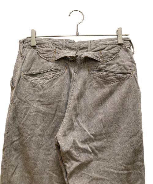 freewheelers（フリーホイーラーズ）freewheelers (フリーホイーラーズ) フィアレスワークパンツ グレー×ブラウン サイズ:30×32の古着・服飾アイテム