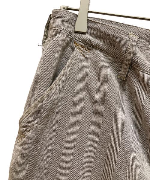 freewheelers（フリーホイーラーズ）freewheelers (フリーホイーラーズ) フィアレスワークパンツ グレー×ブラウン サイズ:30×32の古着・服飾アイテム