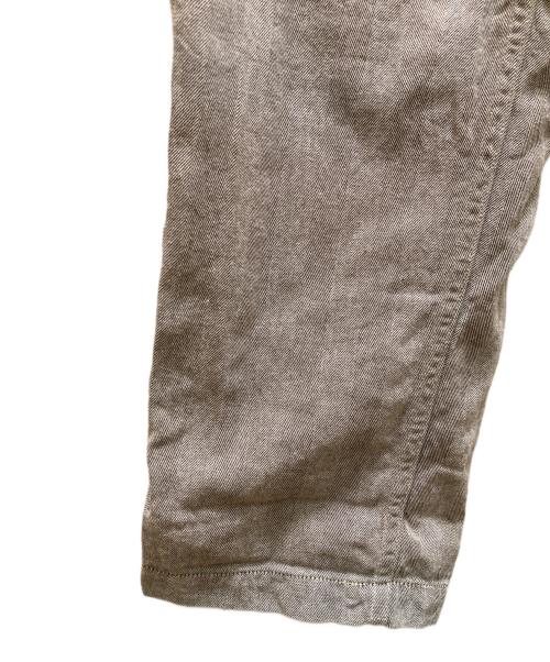 freewheelers（フリーホイーラーズ）freewheelers (フリーホイーラーズ) フィアレスワークパンツ グレー×ブラウン サイズ:30×32の古着・服飾アイテム