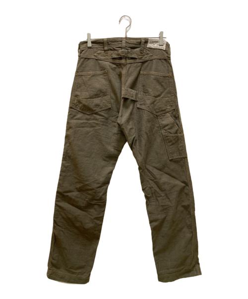 freewheelers（フリーホイーラーズ）freewheelers (フリーホイーラーズ) デリックマンオーバーオール オリーブグリーン サイズ:３０の古着・服飾アイテム