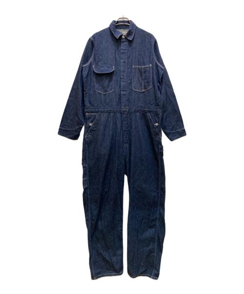 freewheelers（フリーホイーラーズ）freewheelers (フリーホイーラーズ) ユニオンオールズ ワークスーツ インディゴ サイズ:SIZE 38(実寸全長約164cm・身幅約61cm）の古着・服飾アイテム