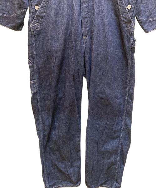 freewheelers（フリーホイーラーズ）freewheelers (フリーホイーラーズ) ユニオンオールズ ワークスーツ インディゴ サイズ:SIZE 38(実寸全長約164cm・身幅約61cm）の古着・服飾アイテム