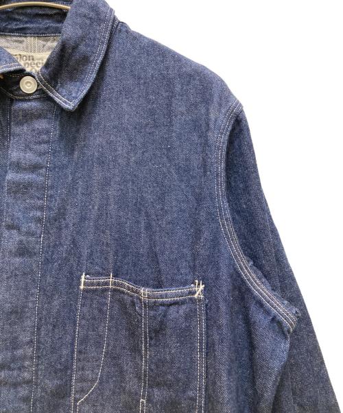freewheelers（フリーホイーラーズ）freewheelers (フリーホイーラーズ) ユニオンオールズ ワークスーツ インディゴ サイズ:SIZE 38(実寸全長約164cm・身幅約61cm）の古着・服飾アイテム