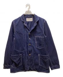 freewheelers（フリーホイーラーズ）の古着「ウォバッシュストライプカバーオール」｜インディゴ