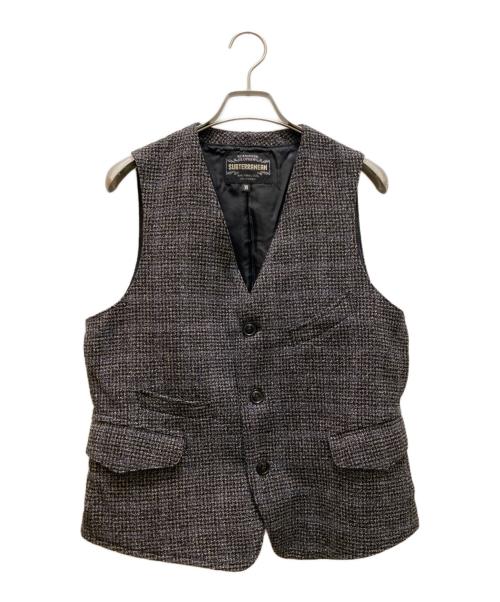 freewheelers（フリーホイーラーズ）freewheelers (フリーホイーラーズ) サブタリアン ツイード ディランベスト グレー サイズ:３８の古着・服飾アイテム