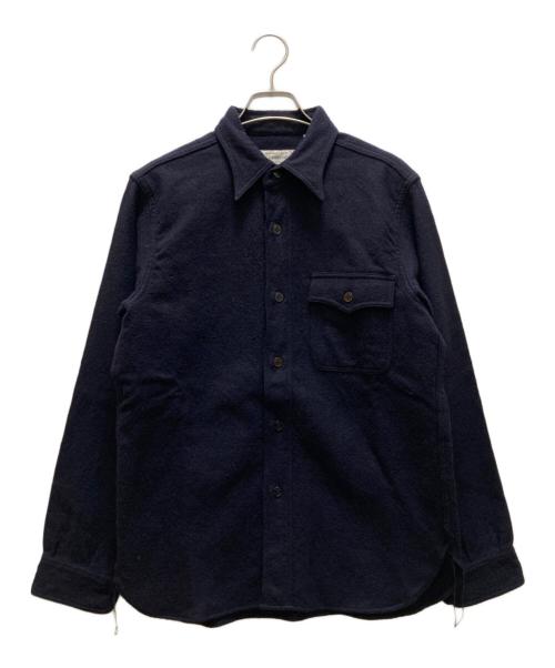 BUZZ RICKSON'S（バズリクソンズ）BUZZ RICKSON'S (バズリクソンズ) C.P.O. シャツ ネイビー サイズ:３８の古着・服飾アイテム