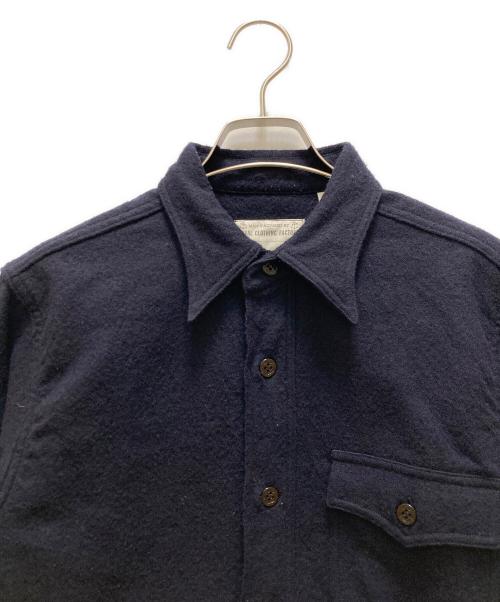 BUZZ RICKSON'S（バズリクソンズ）BUZZ RICKSON'S (バズリクソンズ) C.P.O. シャツ ネイビー サイズ:３８の古着・服飾アイテム