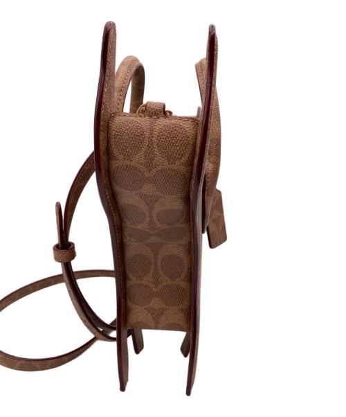 COACH（コーチ）COACH (コーチ) レキシー バッグ・シグネチャー キャンバス ベージュの古着・服飾アイテム