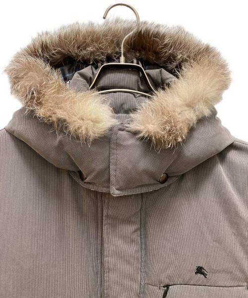 BURBERRY BLACK LABEL（バーバリーブラックレーベル）BURBERRY BLACK LABEL (バーバリーブラックレーベル) ダウンジャケット グレー サイズ:mの古着・服飾アイテム