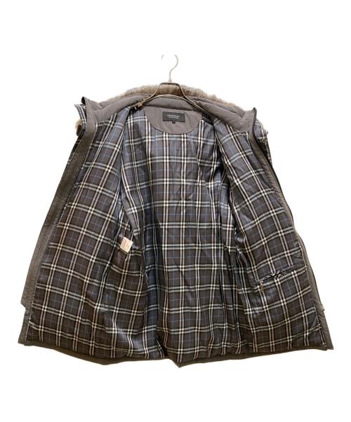 BURBERRY BLACK LABEL（バーバリーブラックレーベル）BURBERRY BLACK LABEL (バーバリーブラックレーベル) ダウンジャケット グレー サイズ:mの古着・服飾アイテム