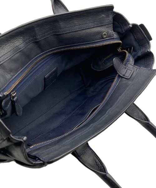 COACH（コーチ）COACH (コーチ) ターンロック2WAYバッグ ブラックの古着・服飾アイテム