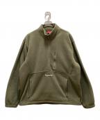 SUPREMEシュプリーム）の古着「ポーラテック ハーフ ジップ プルオーバー」｜グリーン