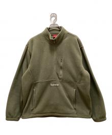 SUPREME（シュプリーム）の古着「ポーラテック ハーフ ジップ プルオーバー」｜グリーン