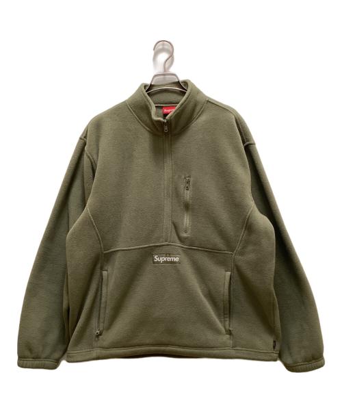 SUPREME（シュプリーム）SUPREME (シュプリーム) ポーラテック ハーフ ジップ プルオーバー グリーン サイズ:Lの古着・服飾アイテム