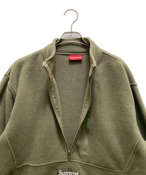 SUPREME（シュプリーム）SUPREME (シュプリーム) ポーラテック ハーフ ジップ プルオーバー グリーン サイズ:Lの古着・服飾アイテム