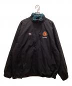 UMBRO×SUPREMEアンブロ×シュプリーム）の古着「コットンリップストップトラックジャケット」｜ブラック