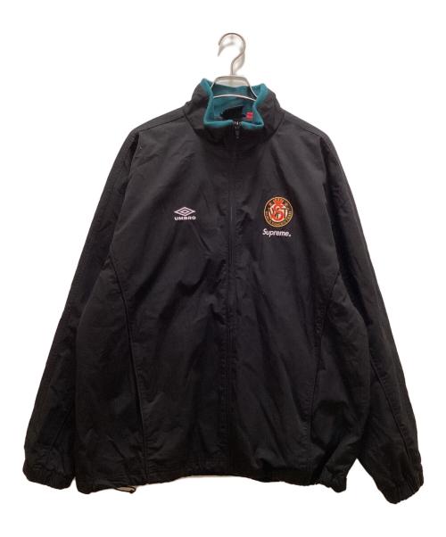 UMBRO（アンブロ）UMBRO (アンブロ) Supreme (シュプリーム) コットンリップストップトラックジャケット ブラック サイズ:ｘｌの古着・服飾アイテム