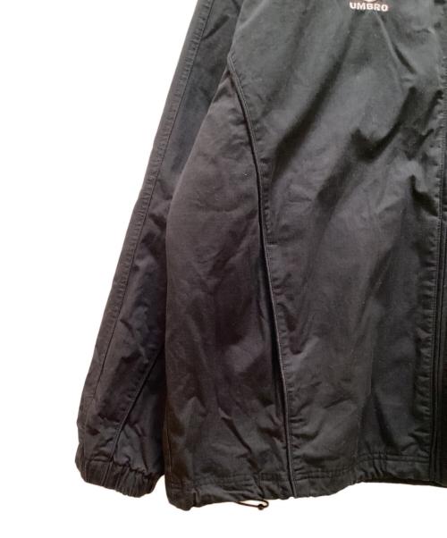 UMBRO（アンブロ）UMBRO (アンブロ) Supreme (シュプリーム) コットンリップストップトラックジャケット ブラック サイズ:ｘｌの古着・服飾アイテム