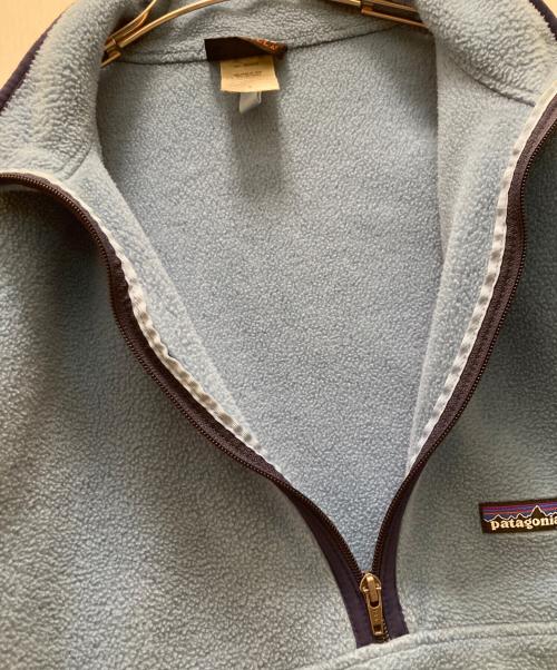 Patagonia SYNCHILLA（パタゴニア シンチラ）Patagonia SYNCHILLA (パタゴニア シンチラ) シンチラフリースプルオーバー ブルー サイズ:Lの古着・服飾アイテム
