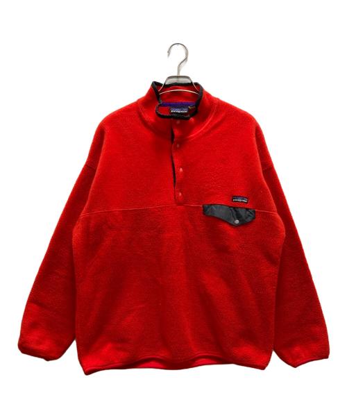 Patagonia（パタゴニア）Patagonia (パタゴニア) シンチラスナップT プルオーバー レッド サイズ:XLの古着・服飾アイテム