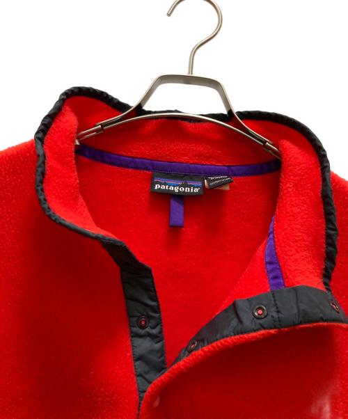 Patagonia（パタゴニア）Patagonia (パタゴニア) シンチラスナップT プルオーバー レッド サイズ:XLの古着・服飾アイテム