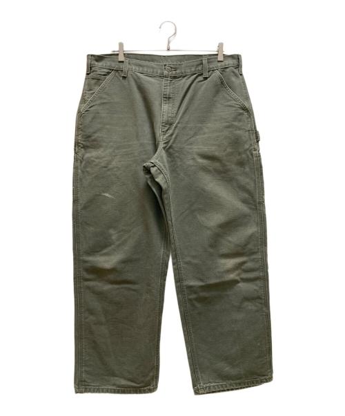 CarHartt（カーハート）CarHartt (カーハート) ウォッシュド ダック ペインターパンツ カーキ サイズ:３８の古着・服飾アイテム