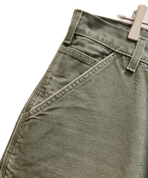 CarHartt（カーハート）CarHartt (カーハート) ウォッシュド ダック ペインターパンツ カーキ サイズ:３８の古着・服飾アイテム