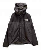 THE NORTH FACEザ ノース フェイス）の古着「マウンテンレインテックスジャケット」｜グレー×ブラック